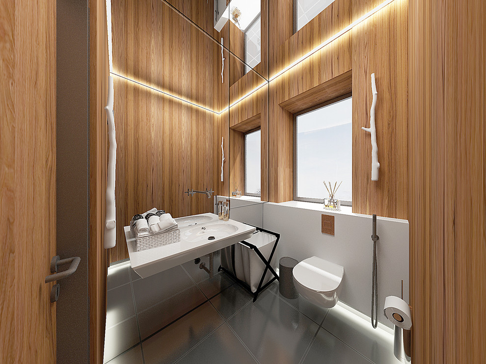 Дом – ландшафт.