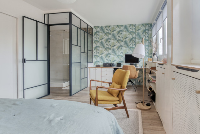 Suite parentale skandinavisch-schlafzimmer