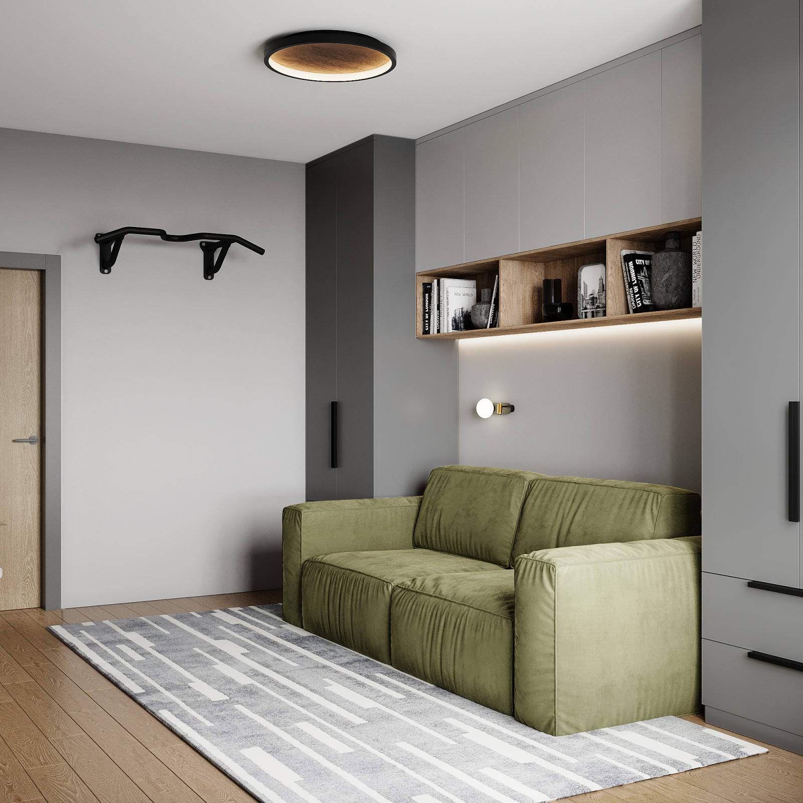 Дизайн квартиры в современном стиле с нотками сканди