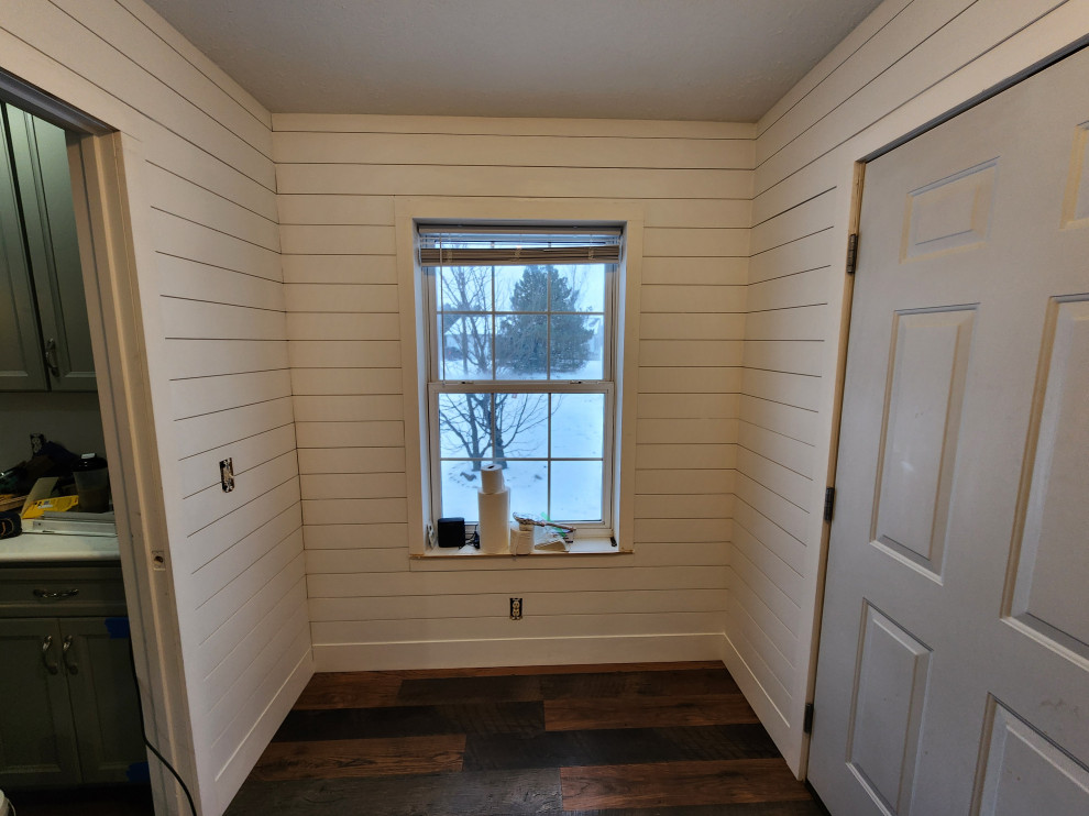 Clark Lake Complete Home Renovation: Phase 1 Mud / Laundry room