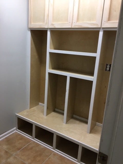 Window Seats and Mudrooms