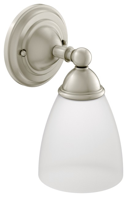 Brantford 1 Globe Bath Light Traditional Bathroom Vanity