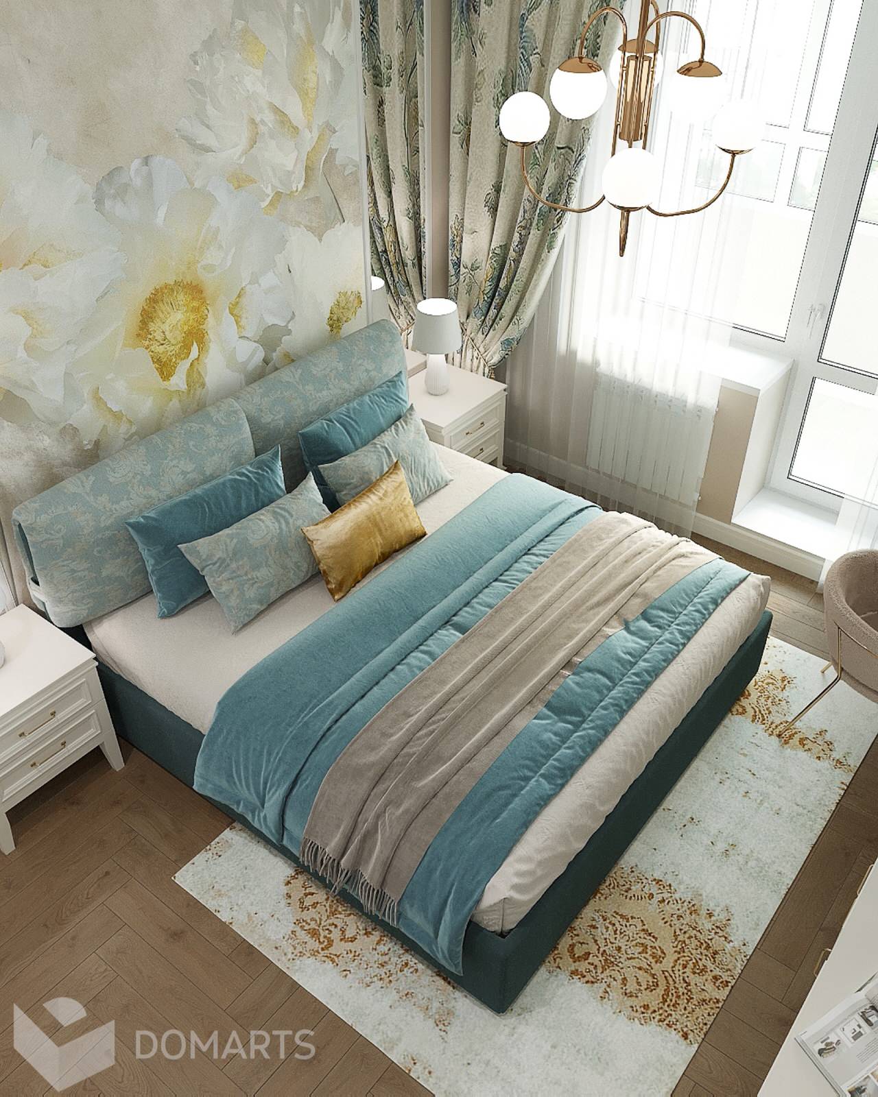 Спальня 14,9 м2