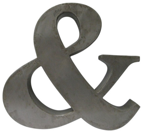 Ampersand Wall Art bb design industrial loft ampersand wall art - contemporary - wall Ampersand Wall Art bb design industrial loft ampersand wall art - contemporary - wall