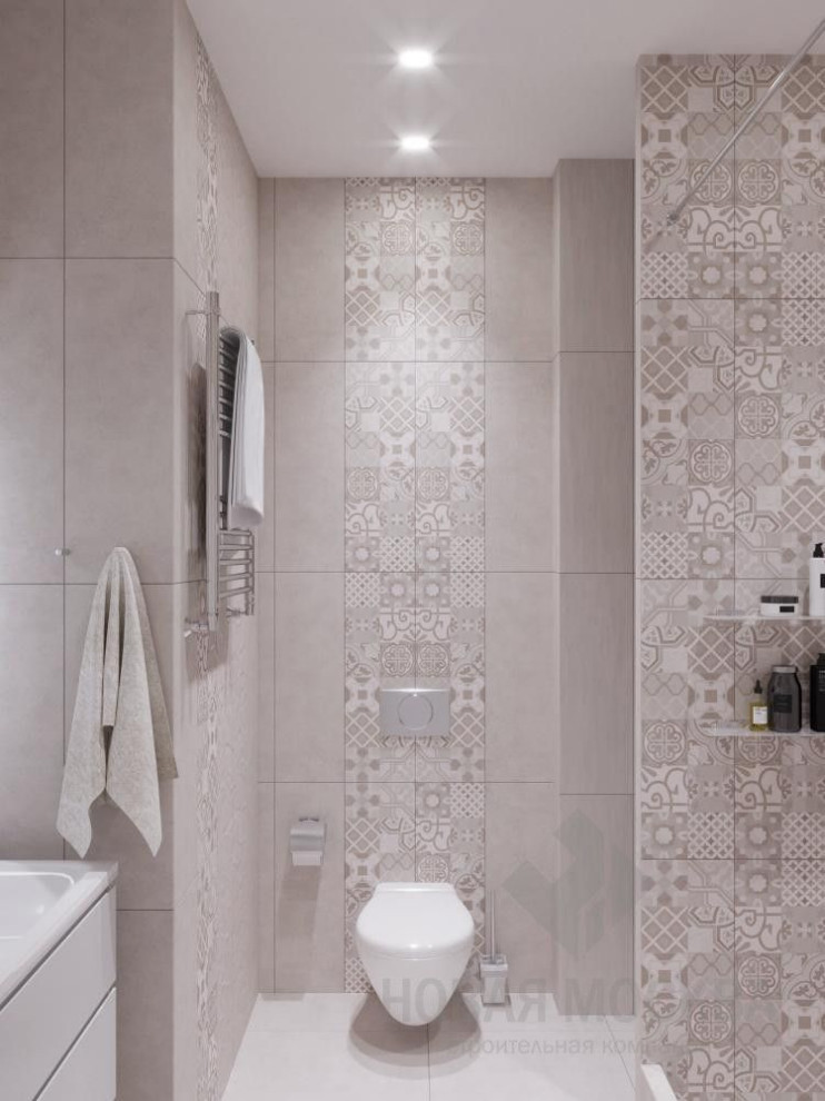 Дизайн-проект двухкомнатной квартиры 55 кв.м в ЖК «Москва А101»