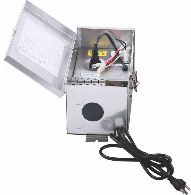 Low Voltage Landscape Transformer 300W, 120V, Stainless Steel