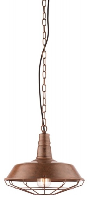 Barbados Pendant Lamp, Brown, Large