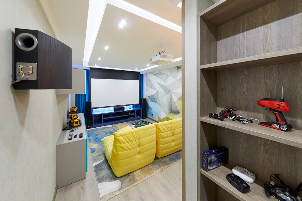 Квартира площадью 170 кв.м. в Брянске. Реализованный проект.