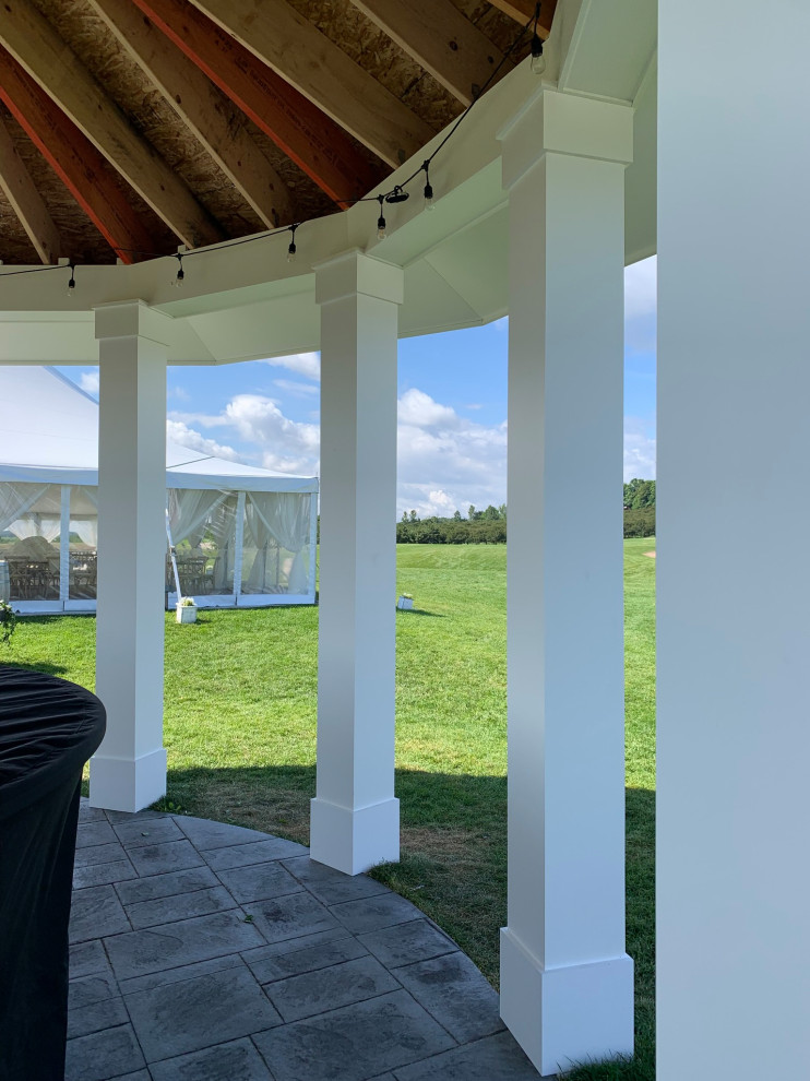 Custom Design-Built Carpentry | Gazebo for Bay View Weddings