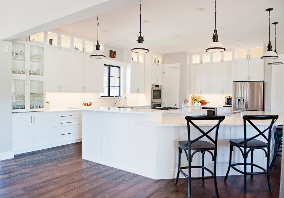 Inspiration for a transitional kitchen remodel in Austin