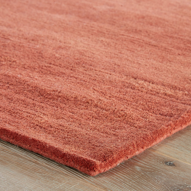 Jaipur Living Bough Handmade Abstract Coral/Tan Area Rug, 5'x8'