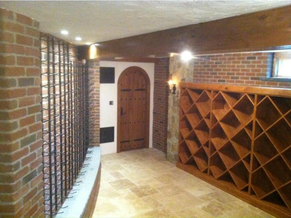 Inspiration for a modern wine cellar in Boston.
