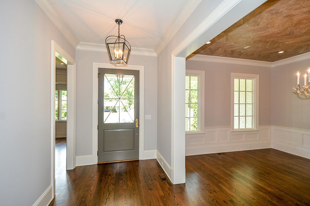 Transitional entryway photo in Atlanta