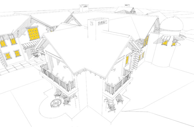 Projects in Process rustic-rendering