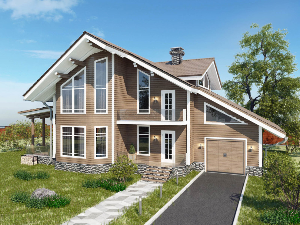 ПРОЕКТ ДОМА ИЗ КЛЕЕННОГО БРУСА