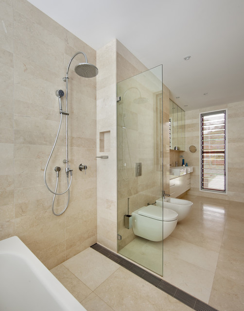 Tennyson Point modern-bathroom
