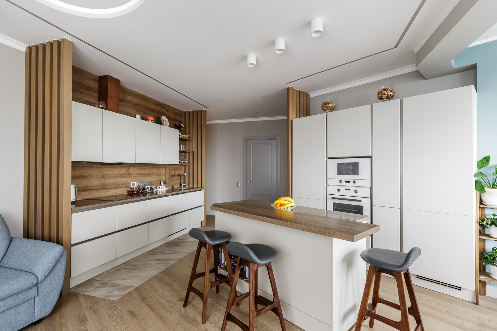 Один из реализованных нами проектов - кухня Nobilia Touch