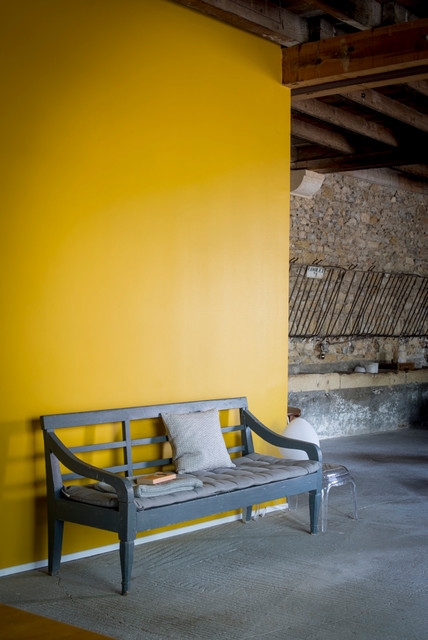 Loft landhausstil-wohnbereich