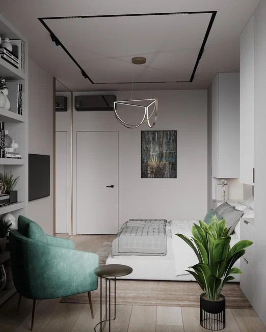 Ремонт квартиры свободной планировки для супружеской пары