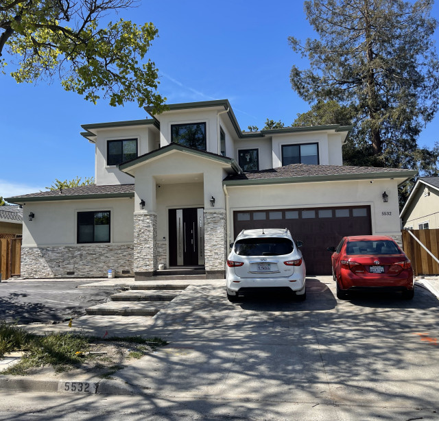 Portfolio of new construction car-porch