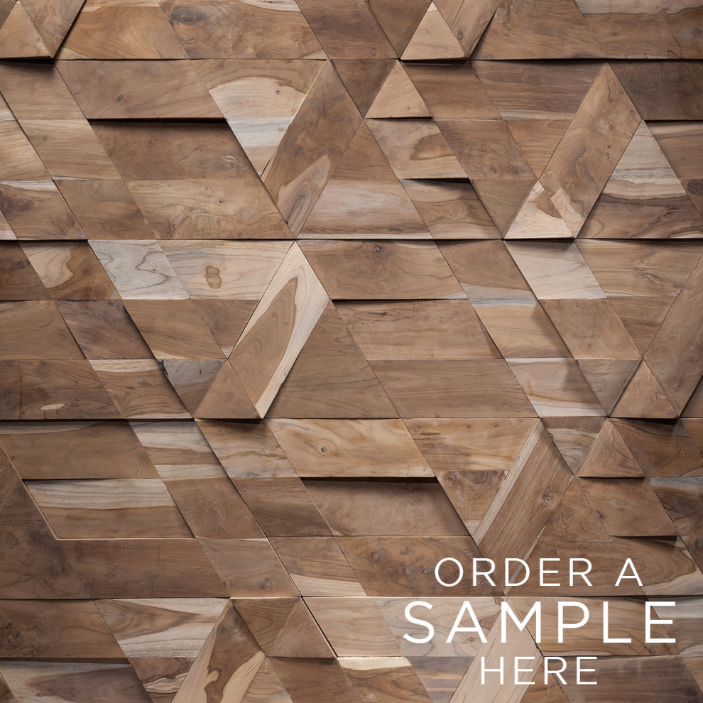 Jazz Sample - Reclaimed Wood Tiles by Wonderwall Studios