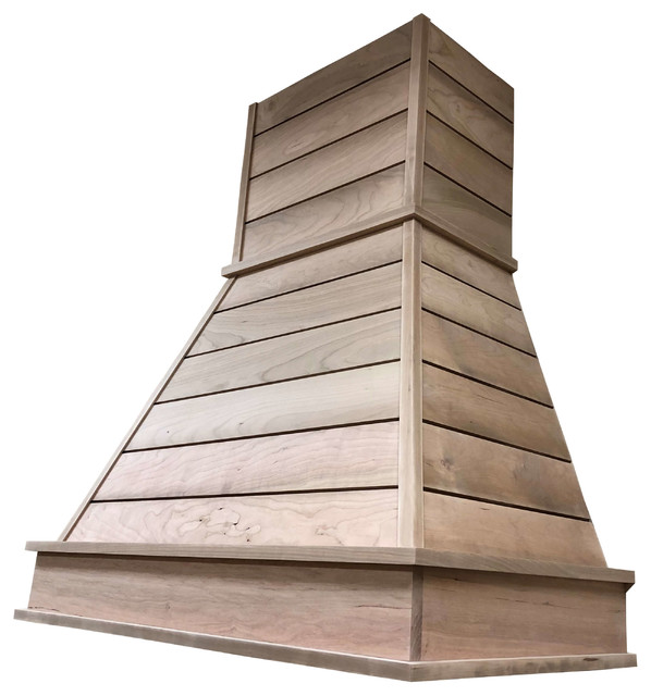 Castlewood Shiplap Chimney Range Hood - Transitional - Range Hoods And ...