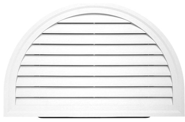 Alcoa Home Exteriors Whitt Half Round Gable Vent Hrdgv Pw