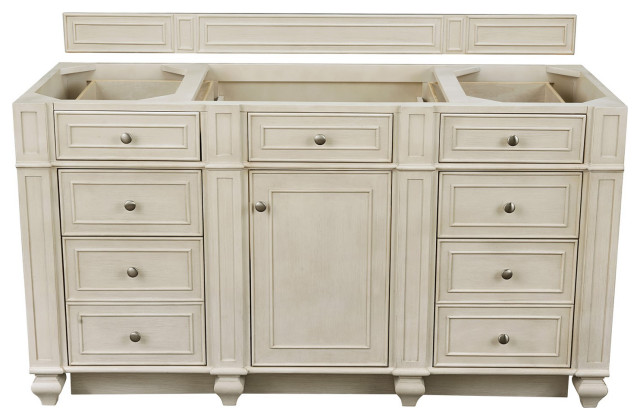 Bristol 60" Single Vanity, Vintage Vanilla cabinet Only ...