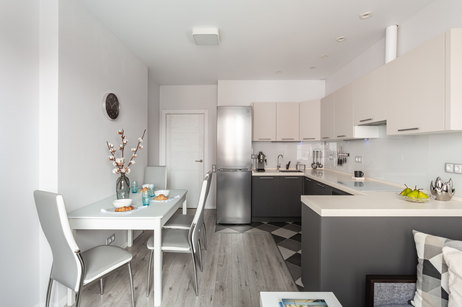 Дизайн проект "Времена года", квартира 70 кв.м.