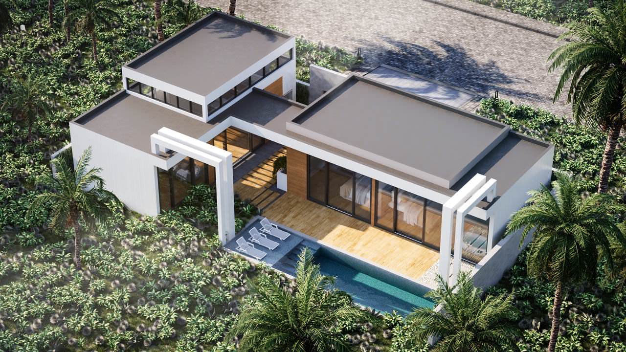 Проект комплекса вилл на Бали