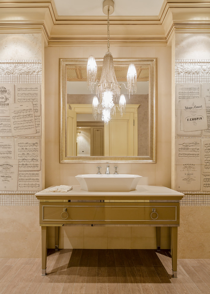 Двухуровневая квартира в класическом стиле.