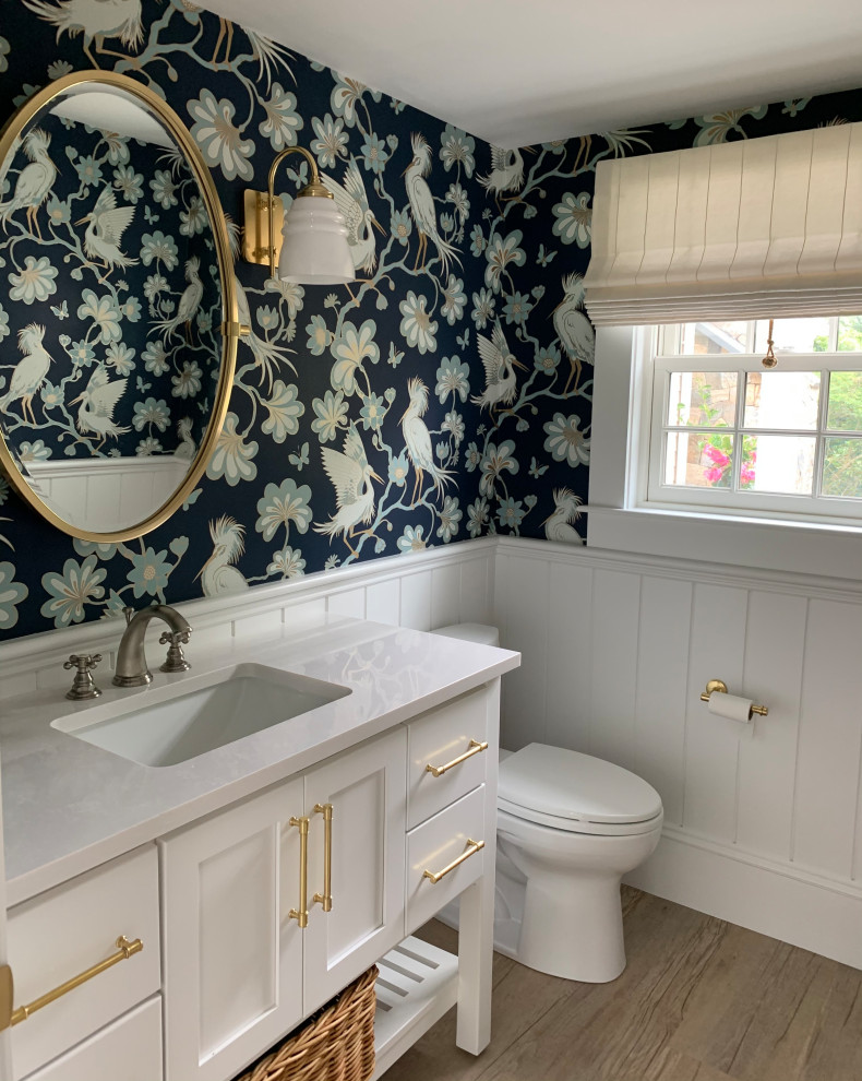 Powder Room - Beach Style - Powder Room - Boston - by Diana Crimmins at ...