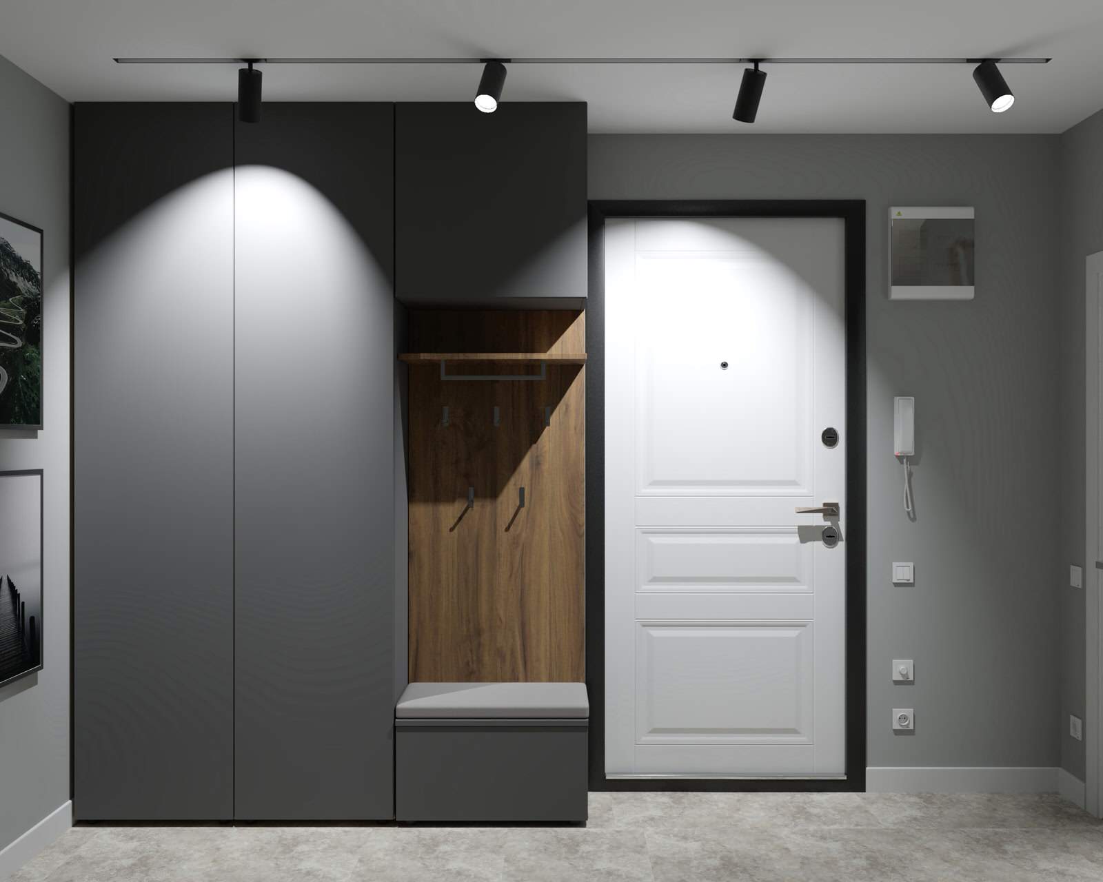 Дизайн-проект интерьера квартиры г. Иркутск