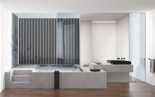 Bathroom minimalistisch-badezimmer