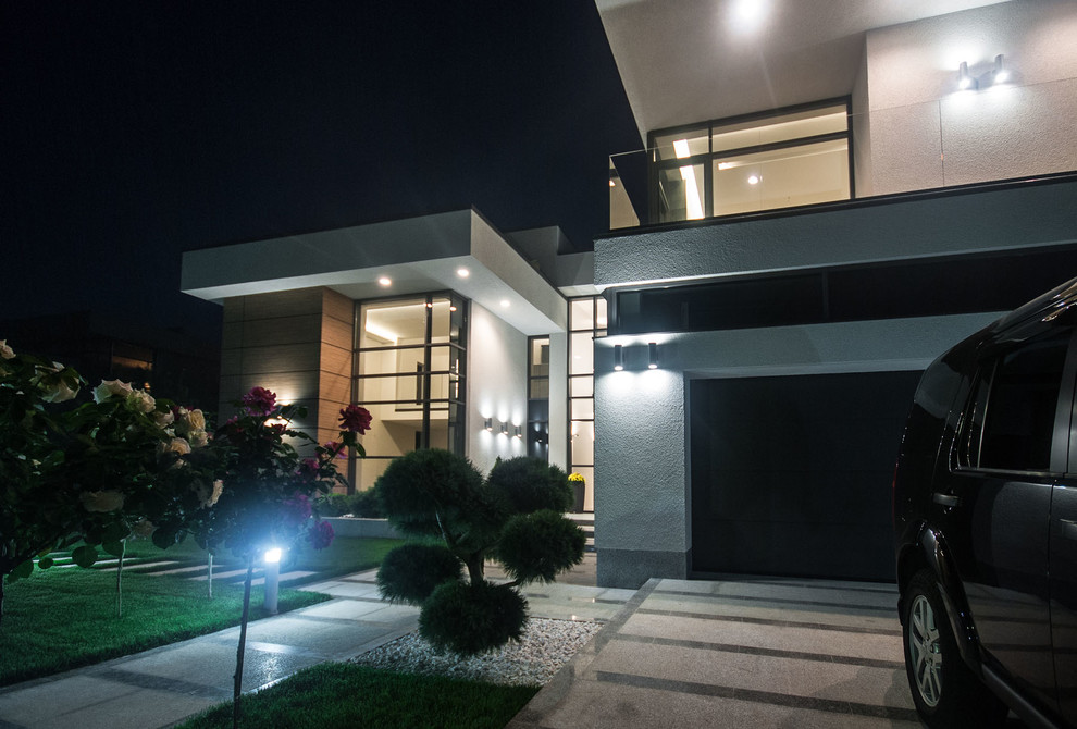 Остекление коттеджа в поселке БЕНИЛЮКС на алюминиевой системе REYNAERS