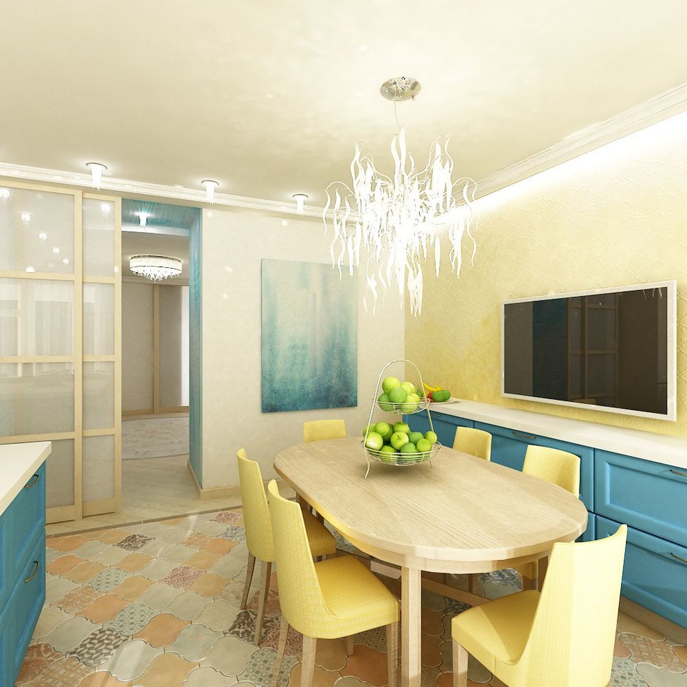 Квартира в стиле "Фьюжин"