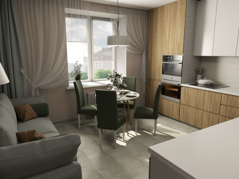 Дизайн-проект трехкомнатной квартиры