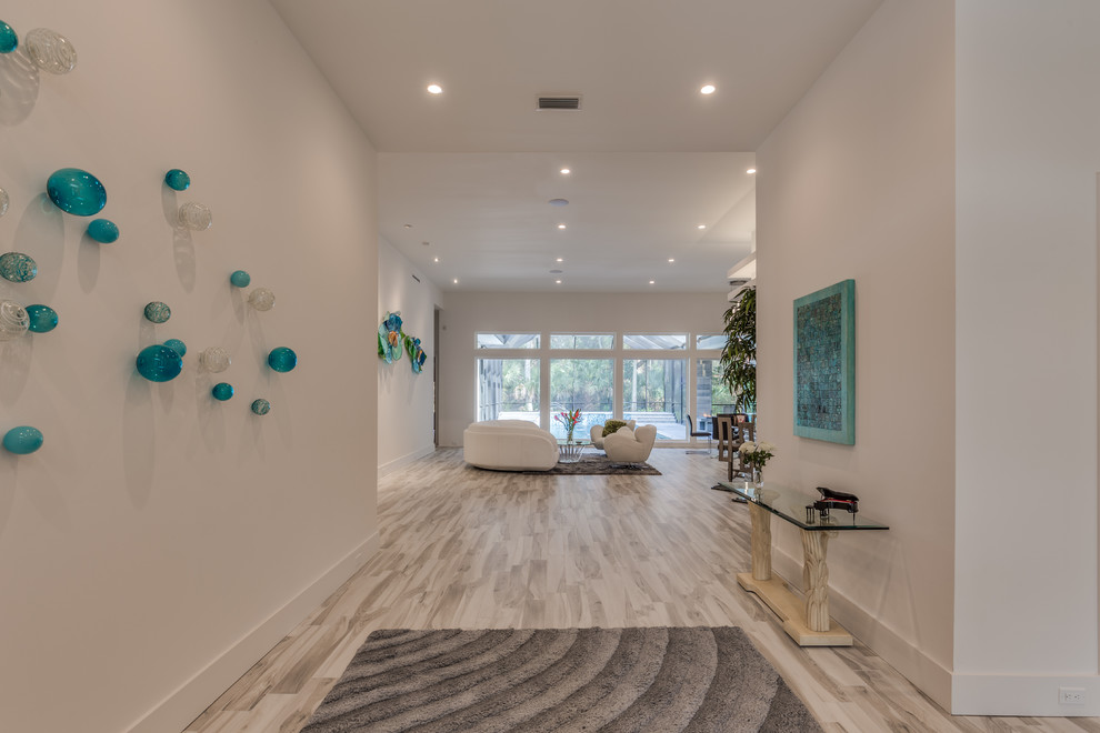 Modern Chic Custom Home - Contemporary - Entry - Jacksonville - by ...
