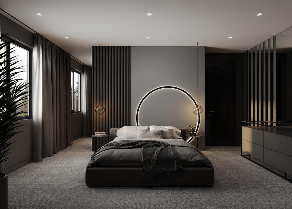 Modern bedroom in Cork.