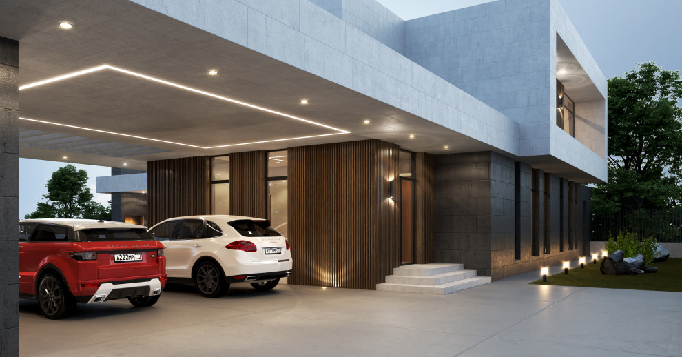 Частный жилой дом с бассейном