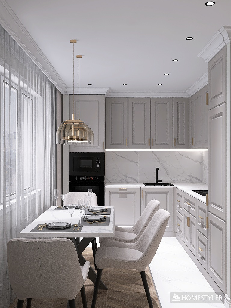 Гостиная неоклассика