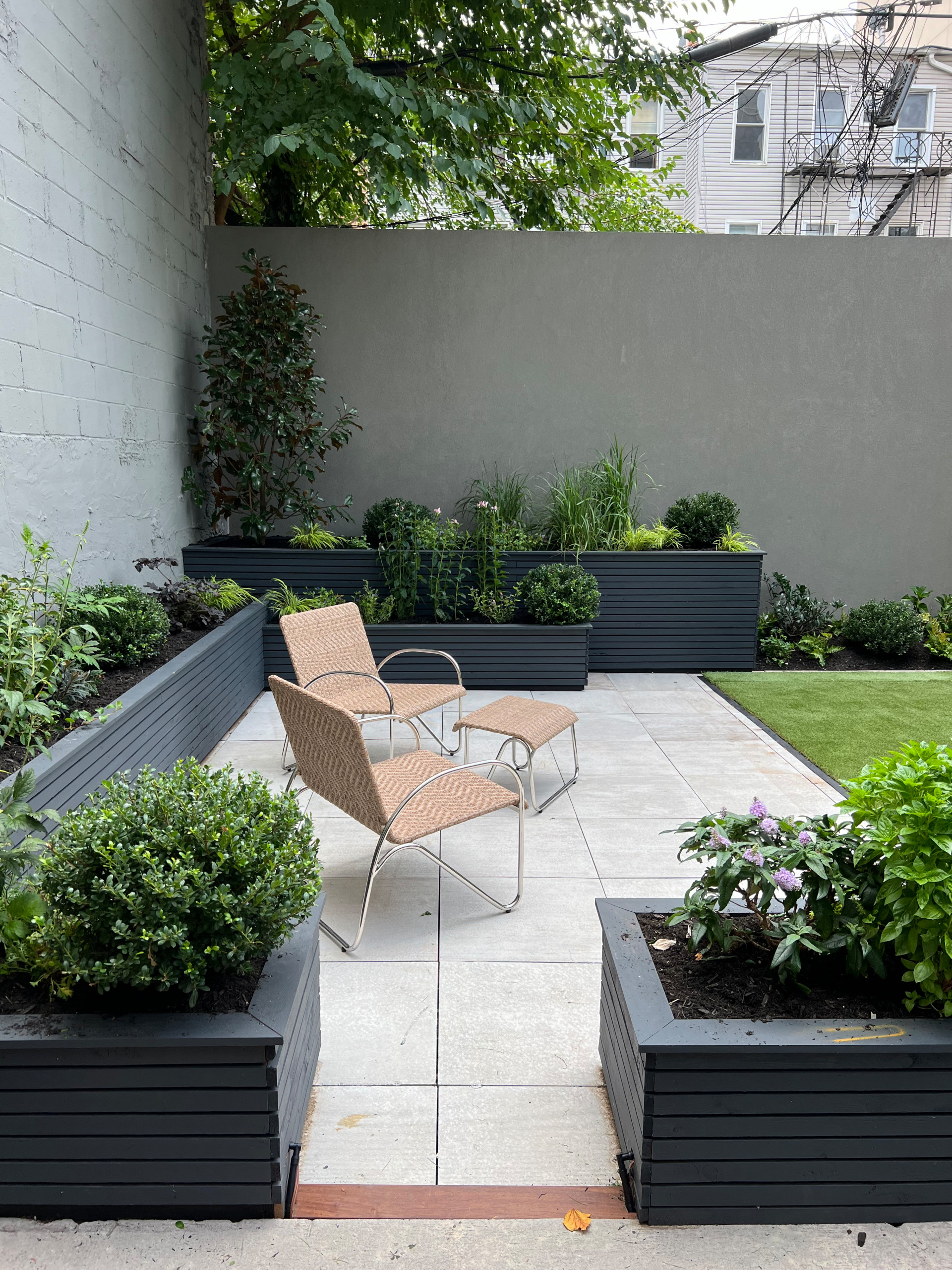 Garage Rooftop Container Garden