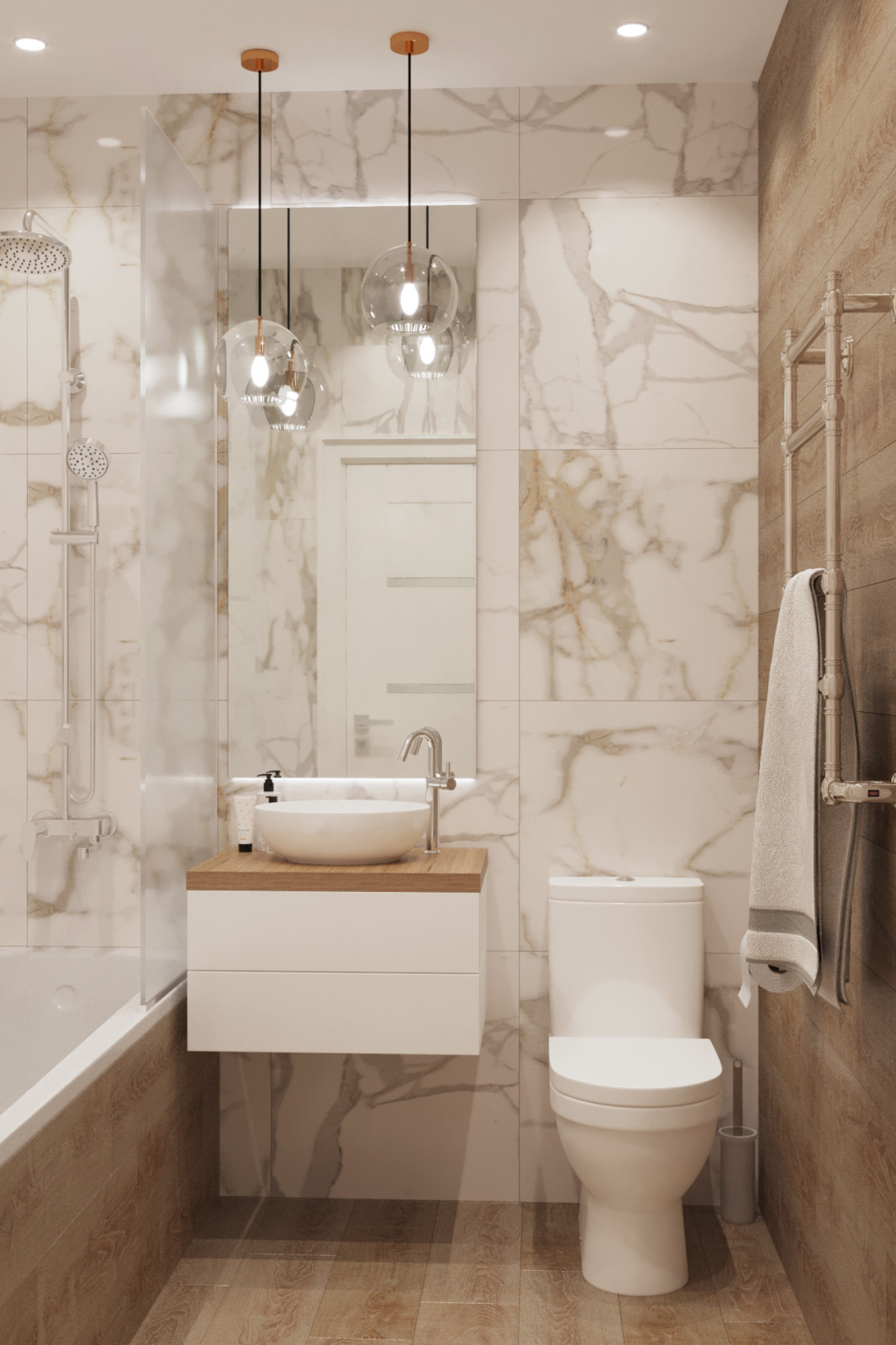 Интерьер квартиры в ЖК Преображение