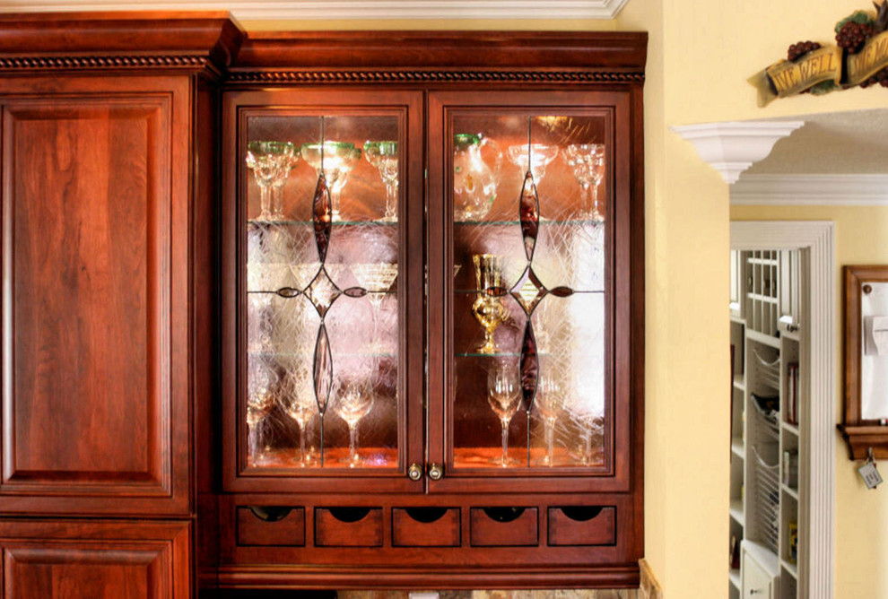 Stained Glass Panels Iznaga Residence Los Angeles by