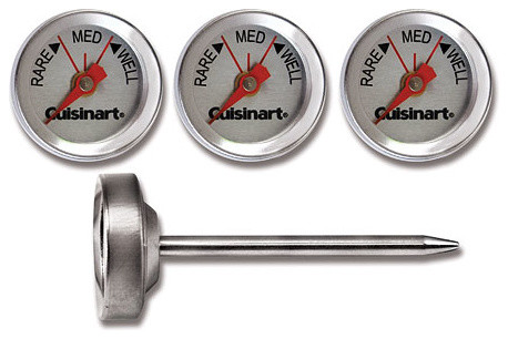 Cuisinart Set of Four Outdoor Grilling Steak Thermometers