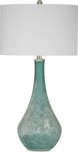 Bassett Mirror Eton Blue Table Lamp