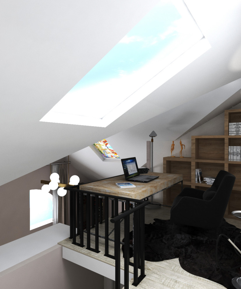 Дизайн проект таунхауса (3 этажа с чердаком)