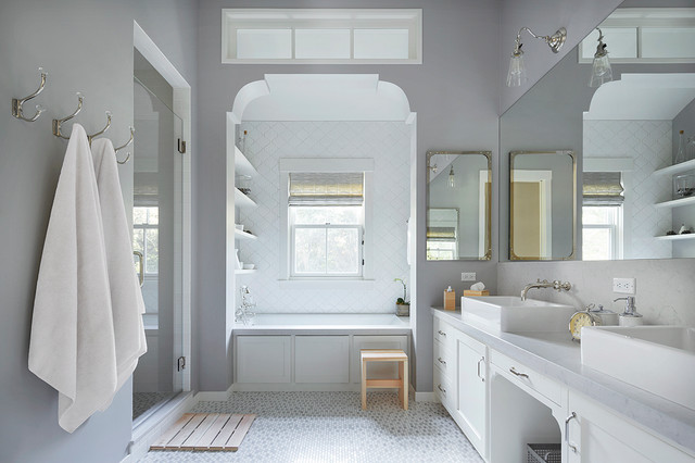 Mill Valley Remodel landhausstil-badezimmer