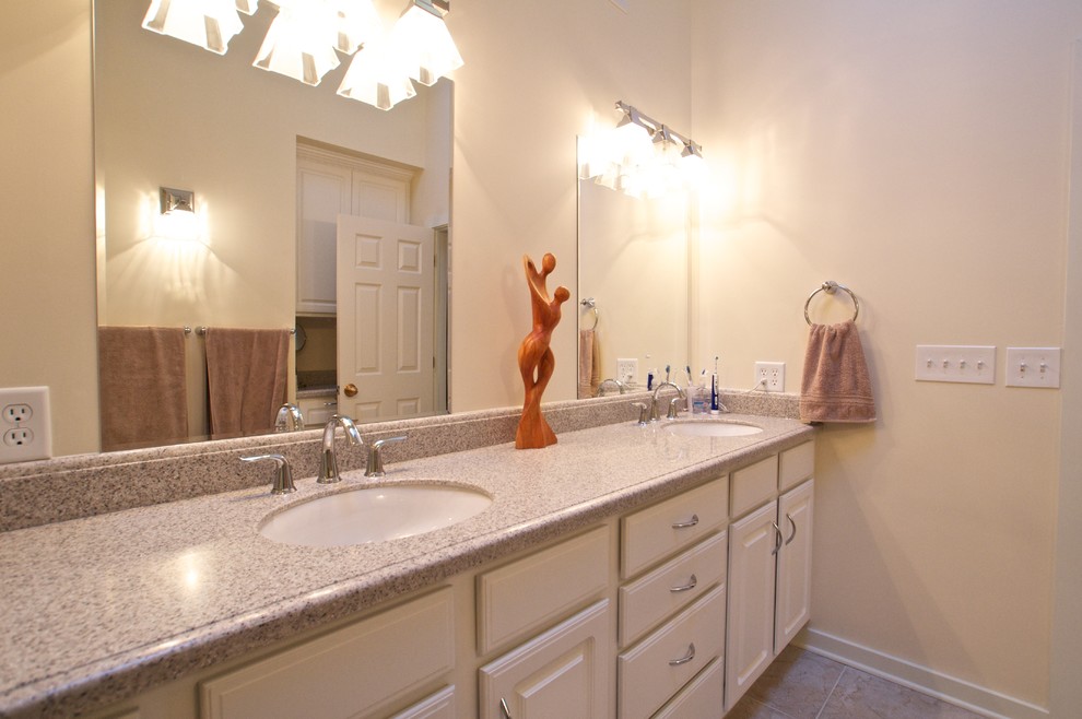 Williamsburg Master Bath High Ceiling