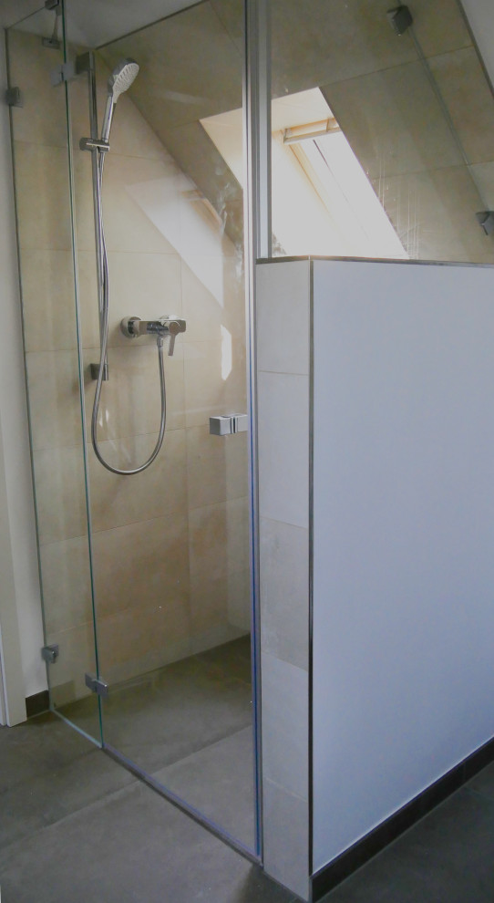 Skandinavisches Badezimmer in Düsseldorf